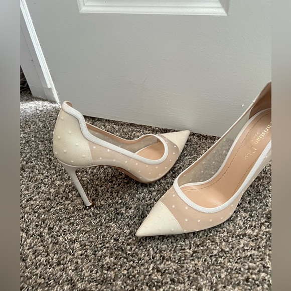 CHRISTIAN DIOR PUMPS white polka dot - Picture 7 of 7